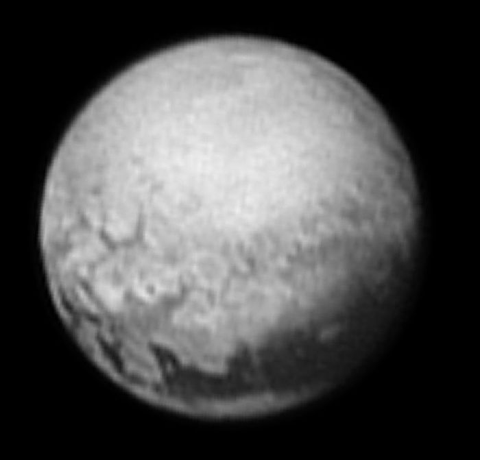Pluto am 11. Juli 2015