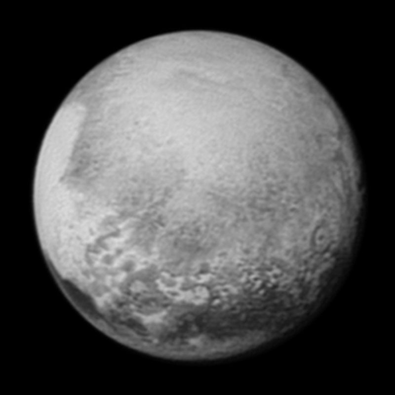 Pluto 12. Juli 2015